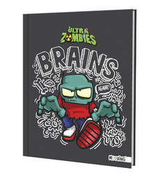 Cuaderno 16x21 cosido T/D - Ultra Zombies