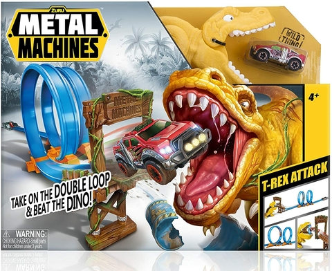 METAL MACHINES: Pista de autos "T-Rex"