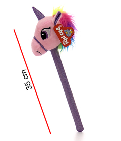 Unicornio varita mágica con sonido 35cm - comprar online