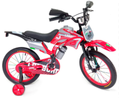 Bicicleta Cross lamborghini - Rodado 16 - Rojo en internet