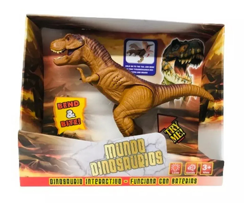 Mundo Dinosaurios: Tiranosaurio Rex, dinosaurio interactivo - POPPI