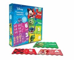 Juego didactico "Aprendo jugando" - Disney