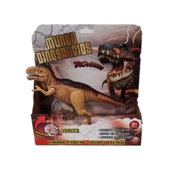 Mundo Dinosaurios: Spinosarus, Triceratops, Tiranosaurio Rex y Velociraptor, dinosaurios interactivos - POPPI - TIMMY