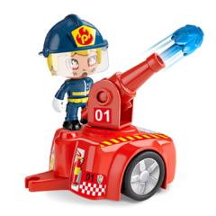 PINYPON ACTION: Auto de bomberos - Figura con carrito lanzador y accesorios - comprar online