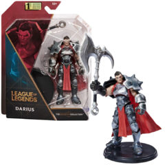 League of Legends: Figura articulada de 10 cm con accesorios "DARIUS" - SPIN MASTER