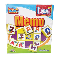 Juego de memoria "Abecedario" - LUNI