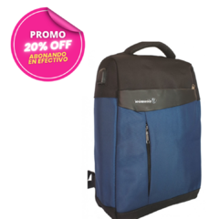 Mochila 17" porta notebook "Shuerbei" AZUL