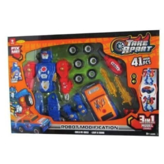 Robot "Transformer para armar" 43 piezas