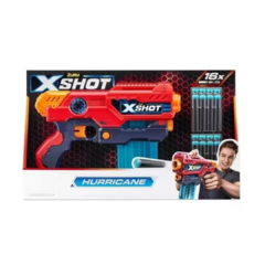 X - Shot: Pistola "HURRICANE" de 16 dardos