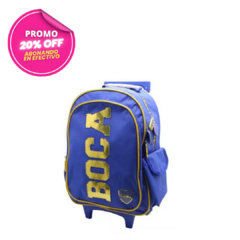 Mochila Boca Jr. 16" con carro