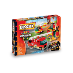 Blocky "Bomberos" 150 piezas