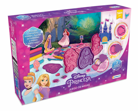 Set de masas y moldes 3D - Princesas Disney