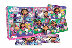 4 puzzles de 30 y 48 pzs - Gabby's Dollhouse