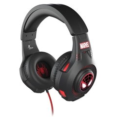 Auricular gamer X-Tech - Spiderman negro - tienda online