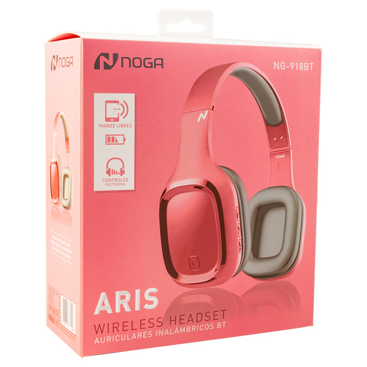 Auriculares Bluetooth Noganet Aris NG-BT469 Negros