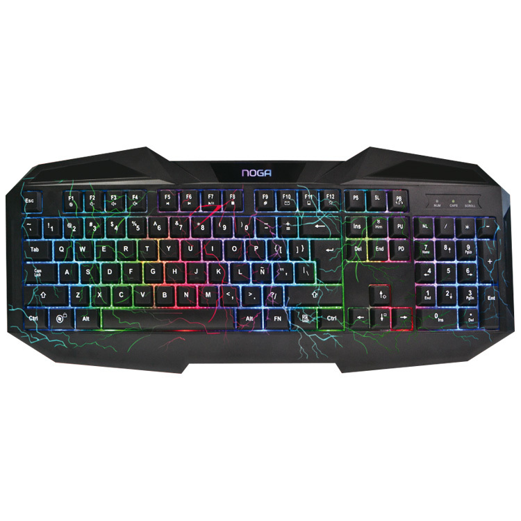 NKB 5020 TECLADO GAMER RETROILUMINADO STORMER SERIES