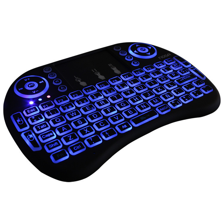 NKB AIRM RGB MINI TECLADO MOUSE INALAMBRICO RETROILUMINADO