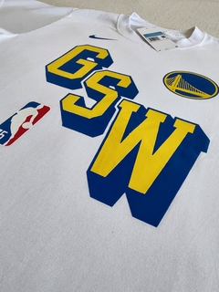 Remera Golden State Warriors blanca - Nbastoresm