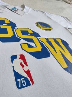 Remera Golden State Warriors blanca - comprar online
