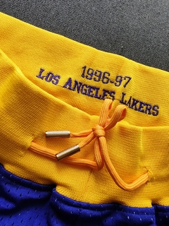 Short Los Angeles Lakers Retro 1996-97 - Nbastoresm
