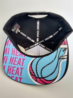 Gorra Miami Heat Snapback plana regulable - tienda online