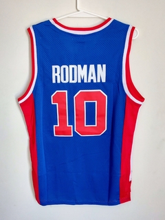 Camiseta Detroit Pistons Rodman 10 en internet