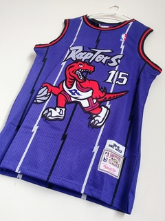 Camiseta Toronto Raptors 15 Carter Temp 1998-99 en internet