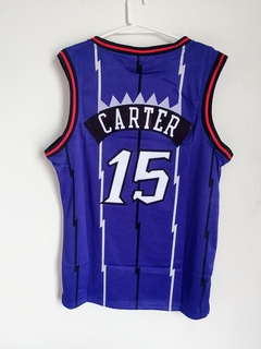 Camiseta Toronto Raptors 15 Carter Temp 1998-99