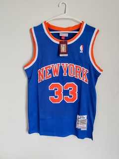 Camiseta New York Knicks 33 Ewing Temp 1991