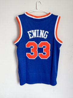 Camiseta New York Knicks 33 Ewing Temp 1991 - Nbastoresm