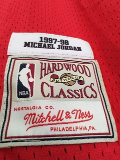 Camiseta Chicago Bulls Michael Jordan Temp 1997/98