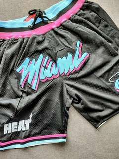 Short Miami Heat Negro - comprar online