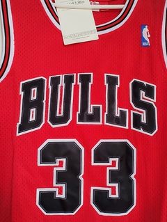 Camiseta Chicago Bulls Retro Pippen 33 Temp 1997-98 - tienda online