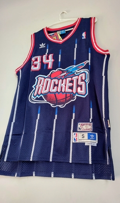 Camiseta Houston Rockets 34 Olajuwon en internet
