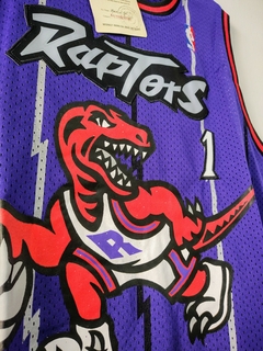 Camiseta Toronto Raptors McGrady 1 Temp 1998-99 - tienda online