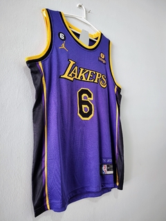 Camiseta Lakers 6 Lebron Violeta - comprar online