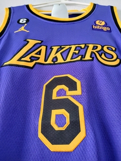 Imagen de Camiseta Lakers 6 Lebron Violeta