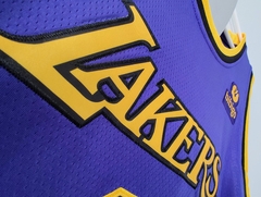 Camiseta Lakers 6 Lebron Violeta