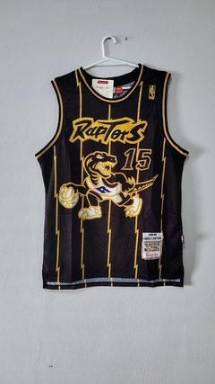 Camiseta Toronto Raptors Carter 15 Black Edition