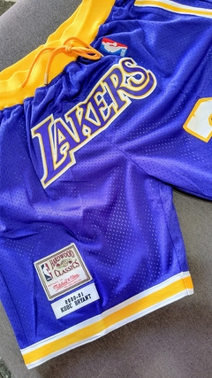 Short Lakers Kobe Bryant 24 en internet