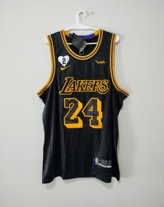 Camiseta Lakers Kobe 24 Black Mamba