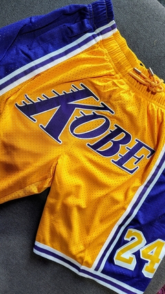 Short Lakers Kobe Bryant amarillo - comprar online