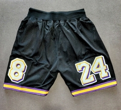 Short Lakers Kobe Bryant Negro - tienda online