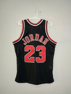 Camiseta Chicago Bulls Michael Jordan negra Temporada 1997-98 - tienda online