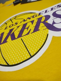 Remera Los Angeles Lakers amarilla - comprar online