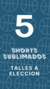 5 SHORTS NBA SUBLIMADOS distintos al AZAR