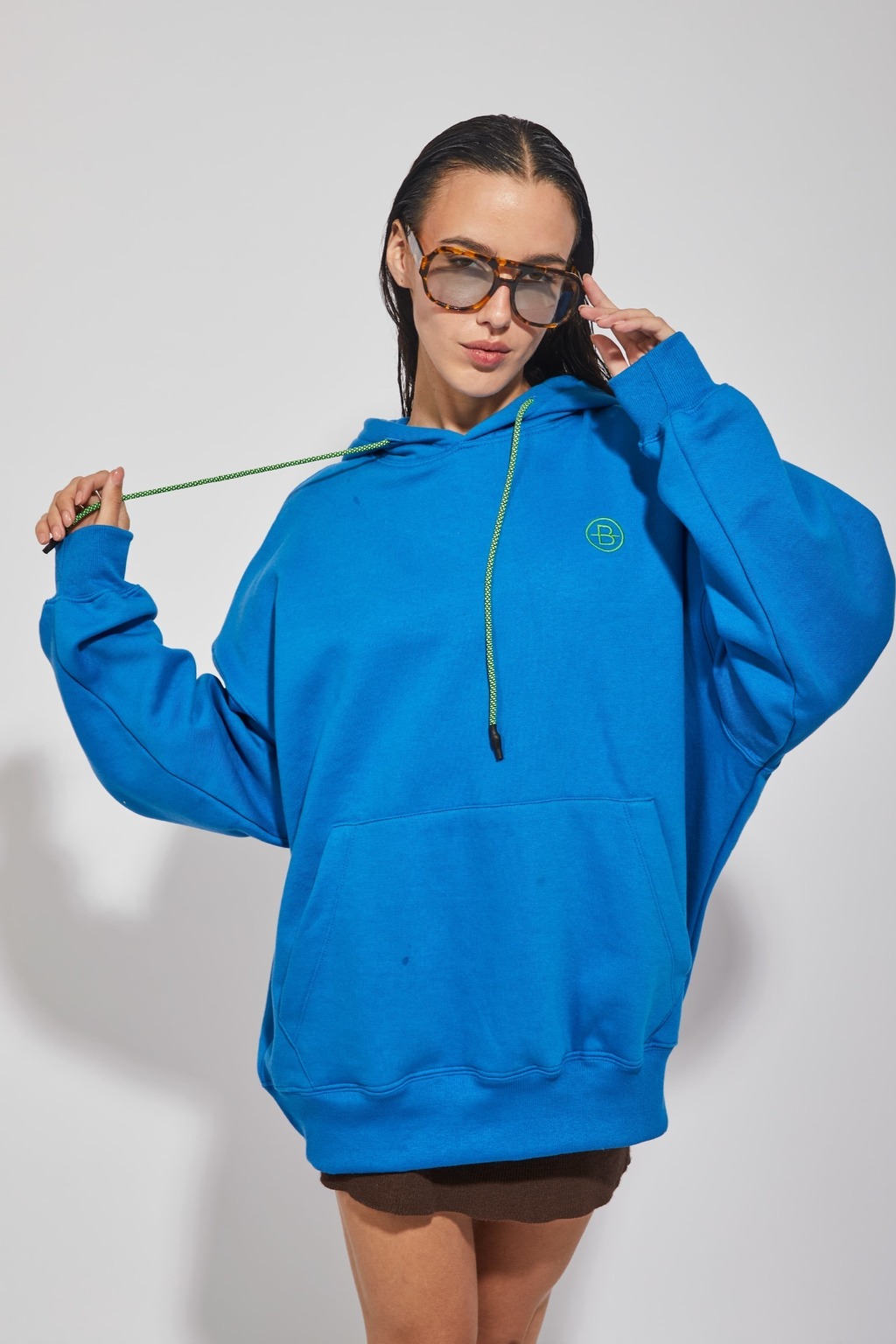 Champion sweater hot sale dark blue hoy