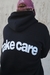 HOODIE NEGRO | TAKE CARE - tienda online