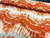 Crepe Fourway Estampado Tie Dye Laranja - 95% Poliéster 5% Elastano - 1,47 Metros de Largura - 74g/m²