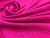 Malha Canelada Rosa Pink - 96% Poliéster 4% Elastano - 1,50 Metros de Largura - 195g/m²